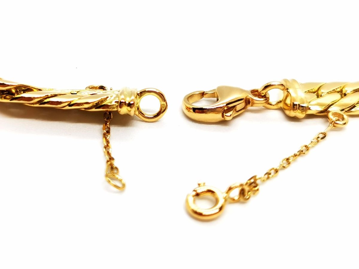 Collier Maille anglaise en or jaune - Castafiore