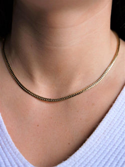 Collier Maille anglaise Or jaune - Castafiore