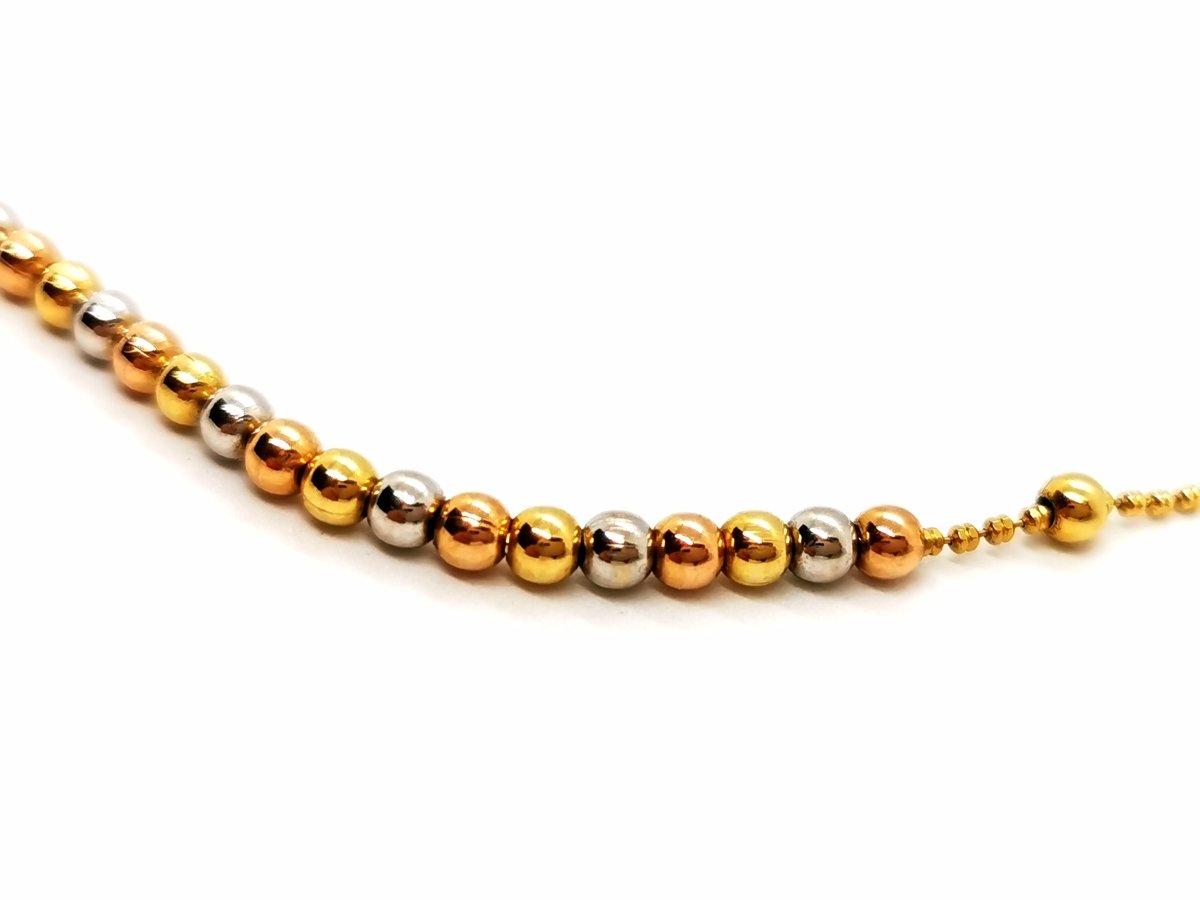 Collier Maille boule Or jaune - Castafiore