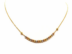 Collier Maille boule Or jaune - Castafiore