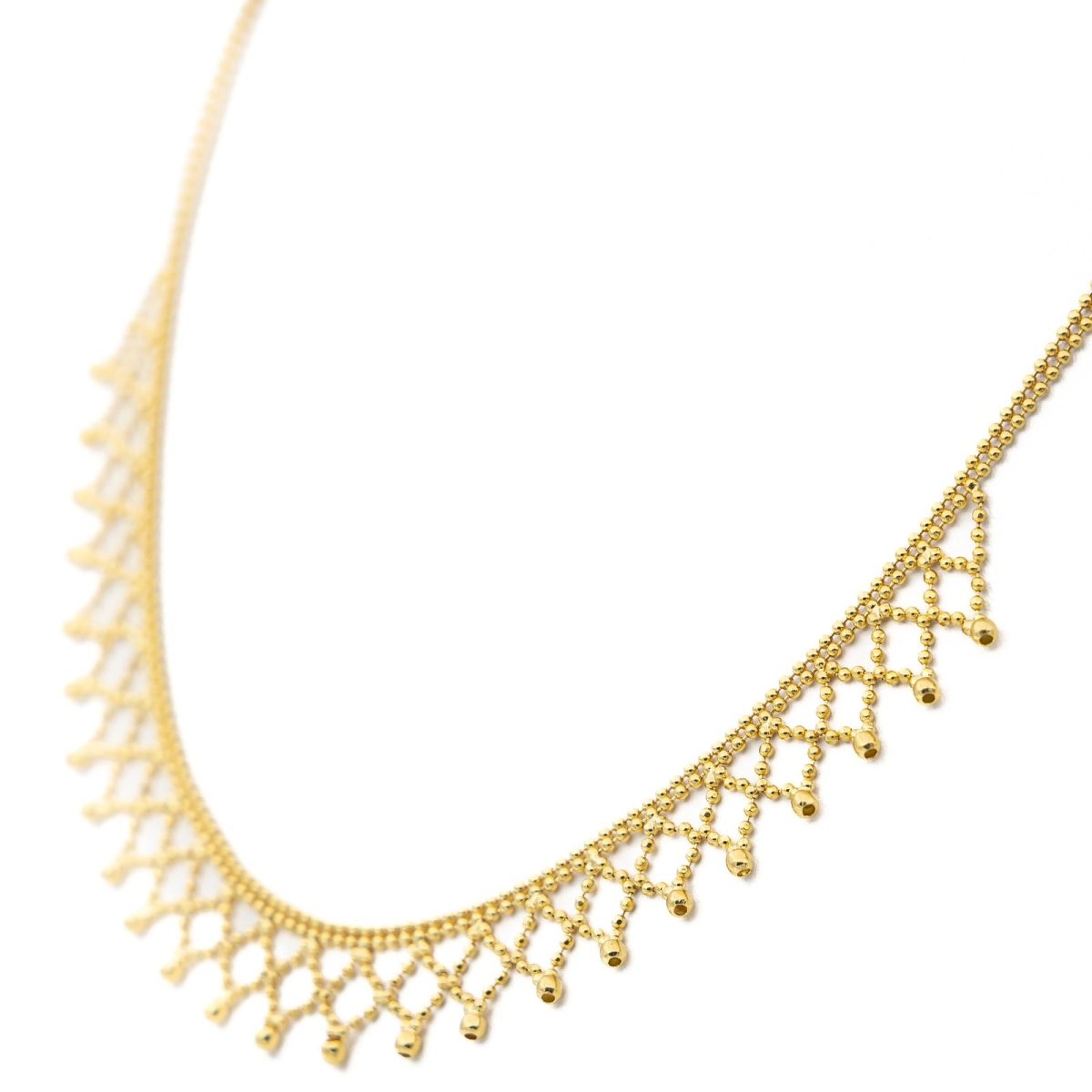 Collier Maille boule Or jaune - Castafiore