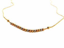 Collier Maille boule Or jaune - Castafiore