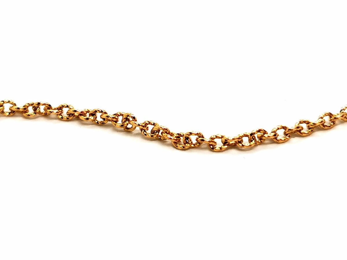 Collier Maille ciselée Or jaune - Castafiore