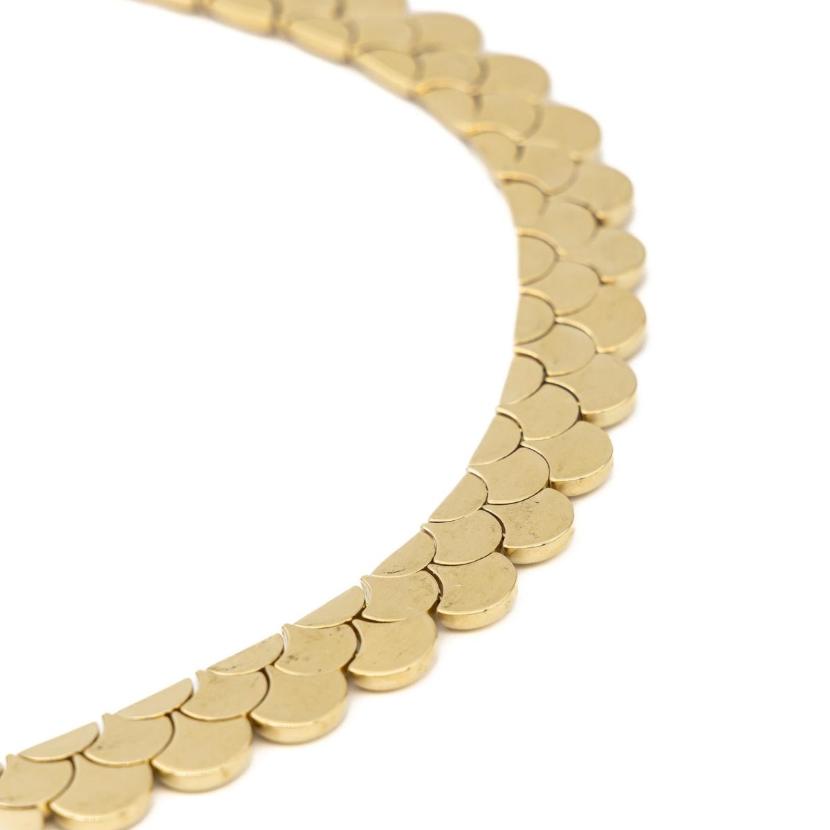 Collier Maille fantaisie en or jaune - Castafiore