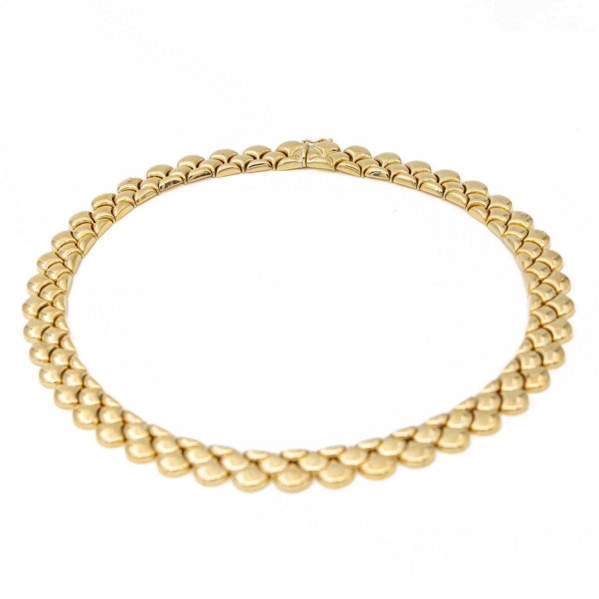 Collier Maille fantaisie en or jaune - Castafiore