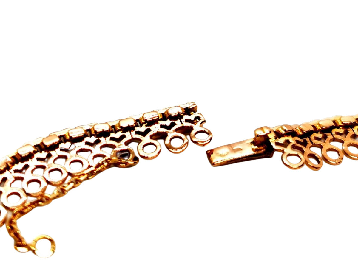 Collier Maille fantaisie en or rose - Castafiore