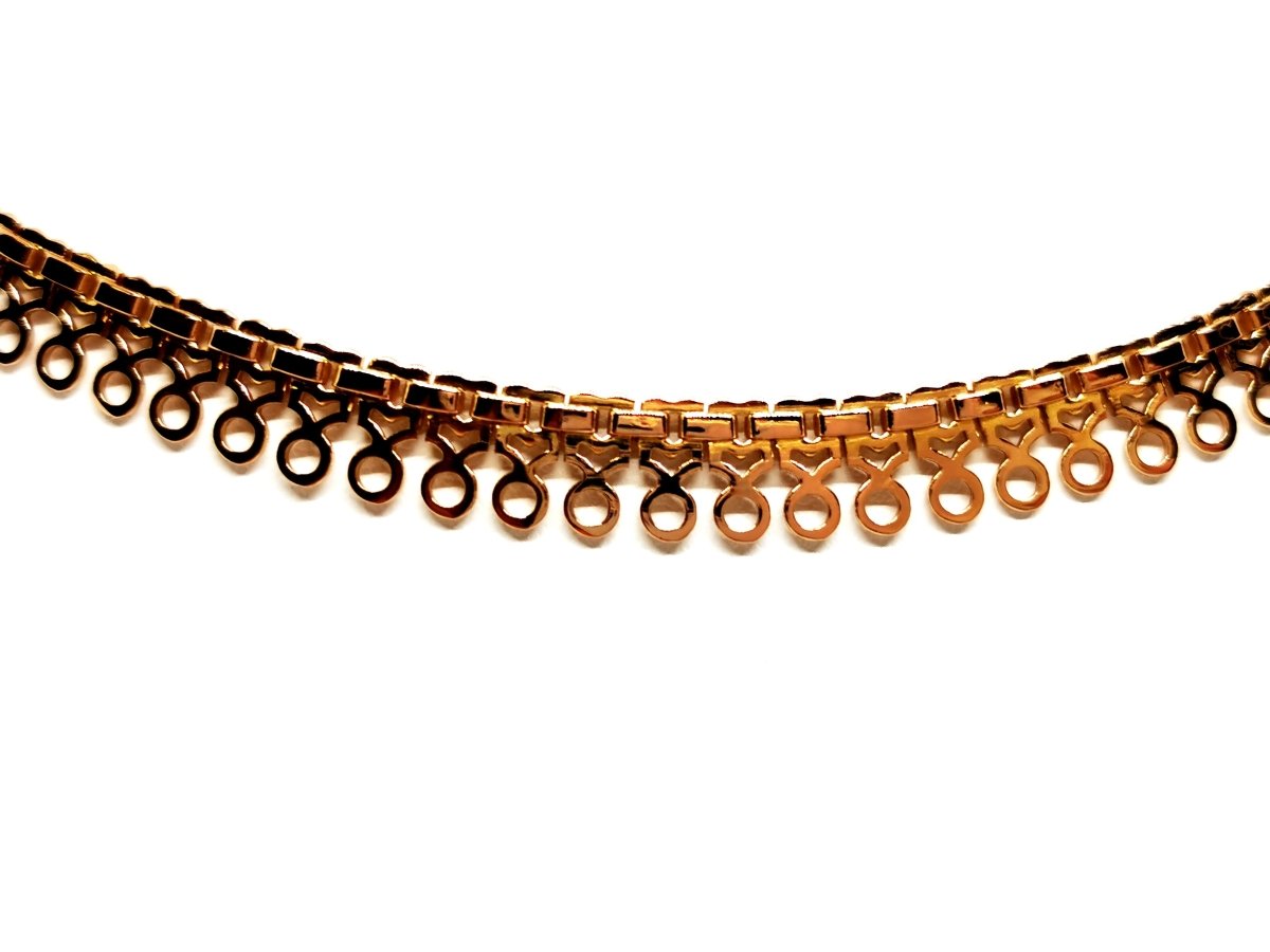 Collier Maille fantaisie en or rose - Castafiore