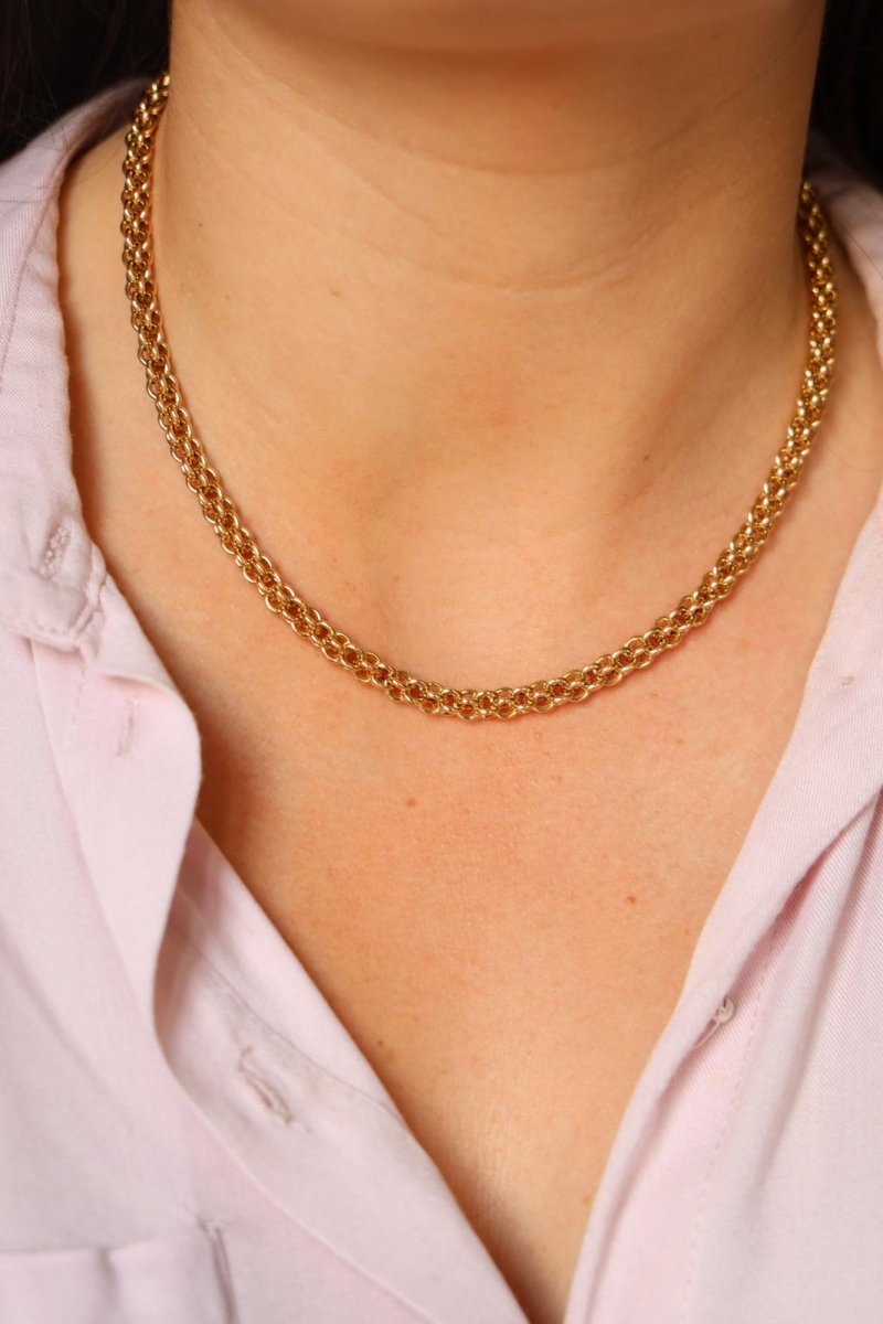 Collier Maille fantaisie Or jaune - Castafiore