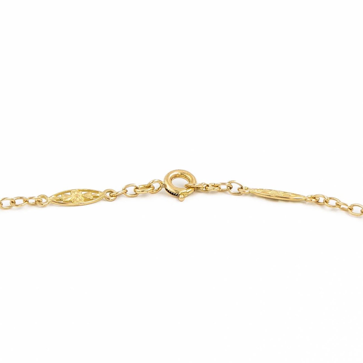 Collier Maille filigrane en or jaune - Castafiore