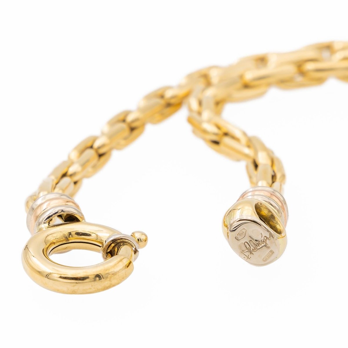 Collier Maille forçat en or jaune - Castafiore