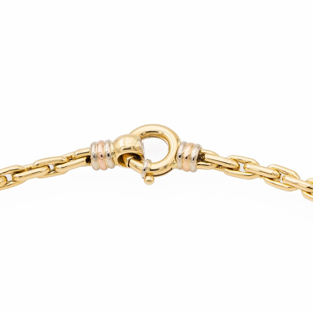 Collier Maille forçat en or jaune - Castafiore