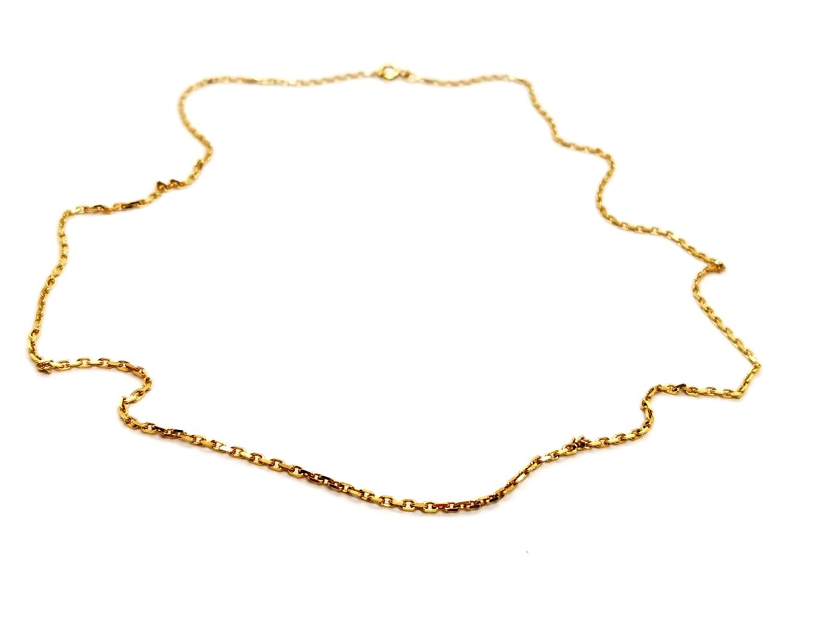 Collier Maille forçat Or jaune - Castafiore