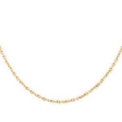 Collier Maille forçat Or jaune - Castafiore