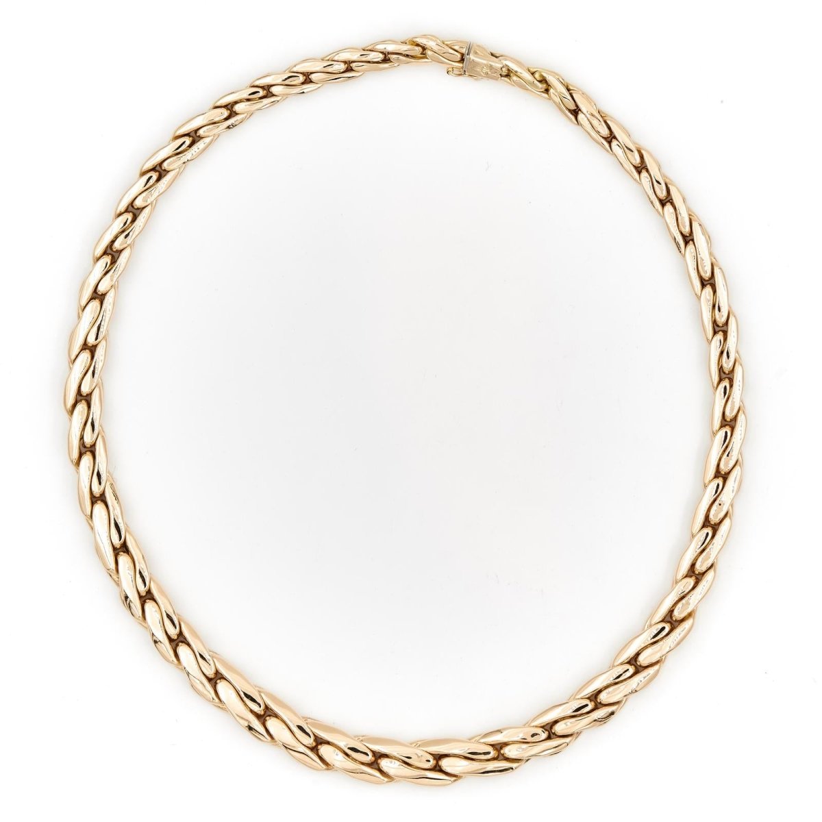 Collier Maille haricot en or jaune - Castafiore