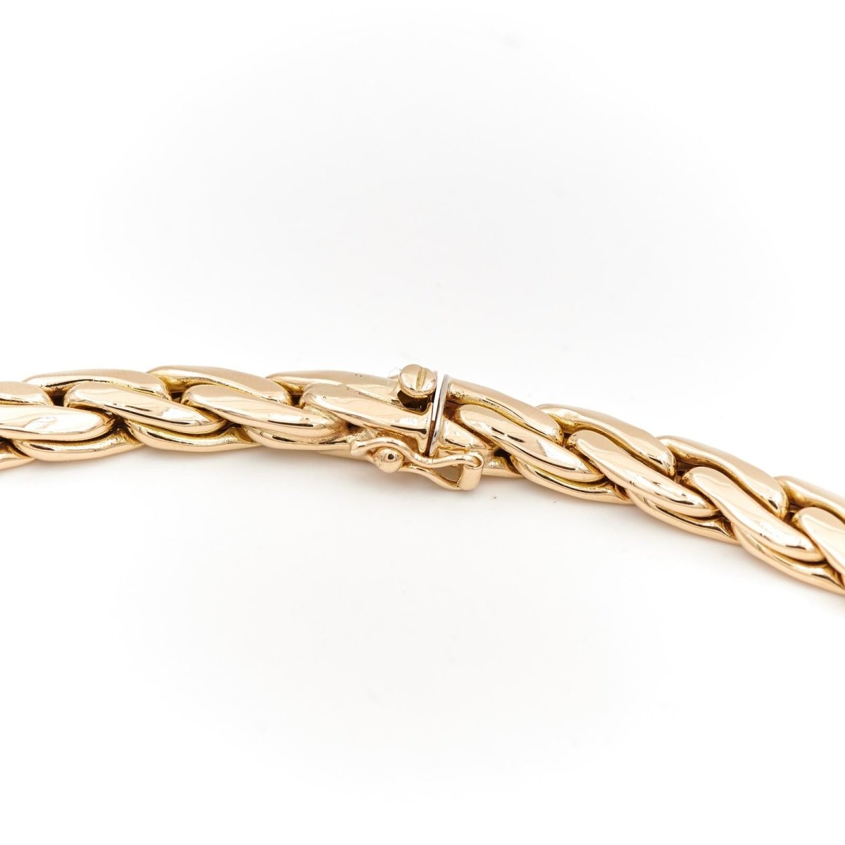 Collier Maille haricot en or jaune - Castafiore