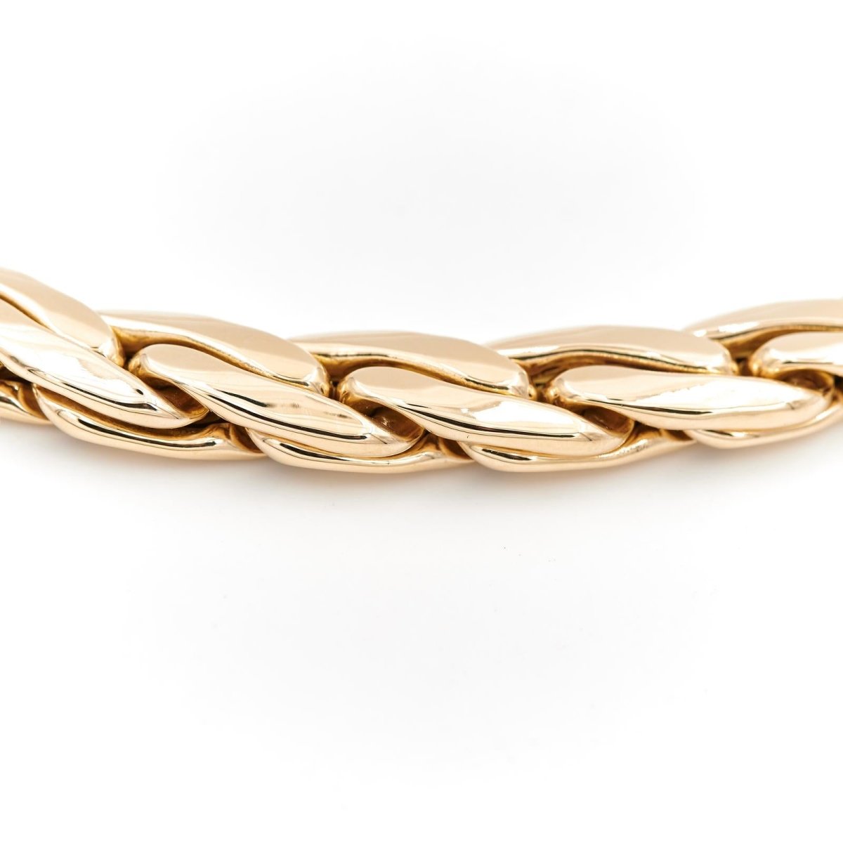 Collier Maille haricot en or jaune - Castafiore