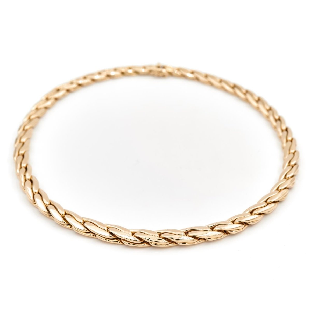 Collier Maille haricot en or jaune - Castafiore