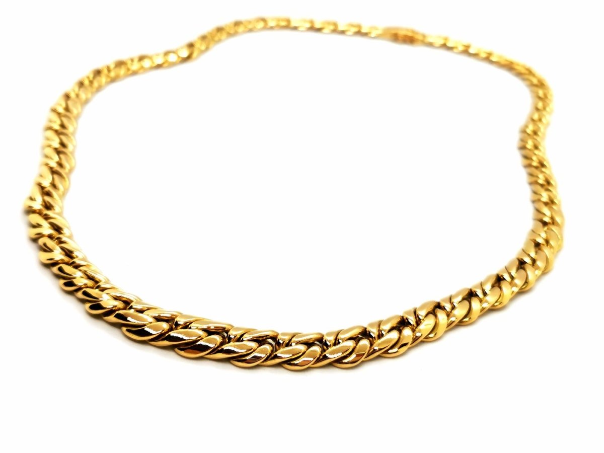 Collier Maille haricot en or jaune - Castafiore