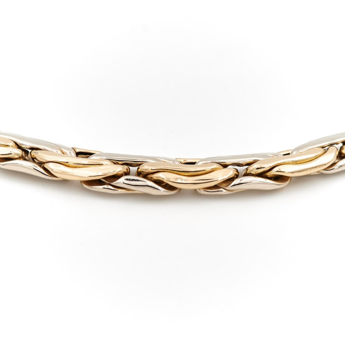 Collier Maille haricot en or jaune - Castafiore