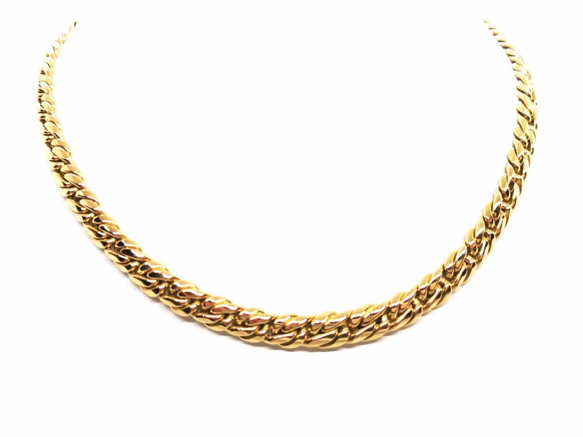 Collier Maille haricot en or jaune - Castafiore