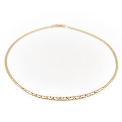 Collier Maille haricot Or jaune - Castafiore