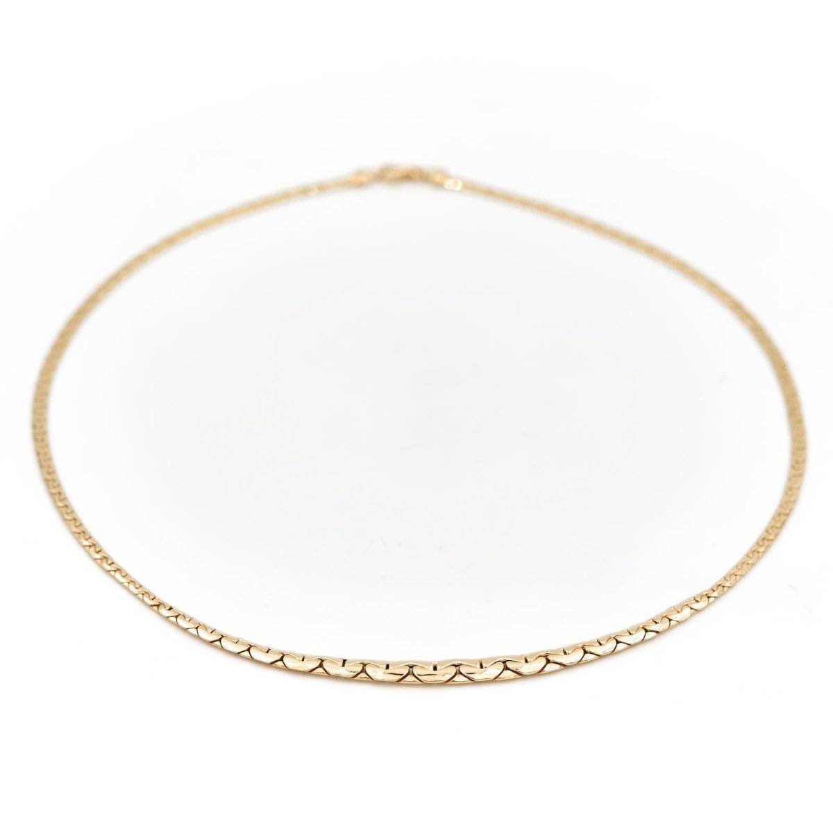 Collier Maille haricot Or jaune - Castafiore