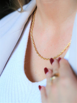 Collier Maille marine Or jaune - Castafiore