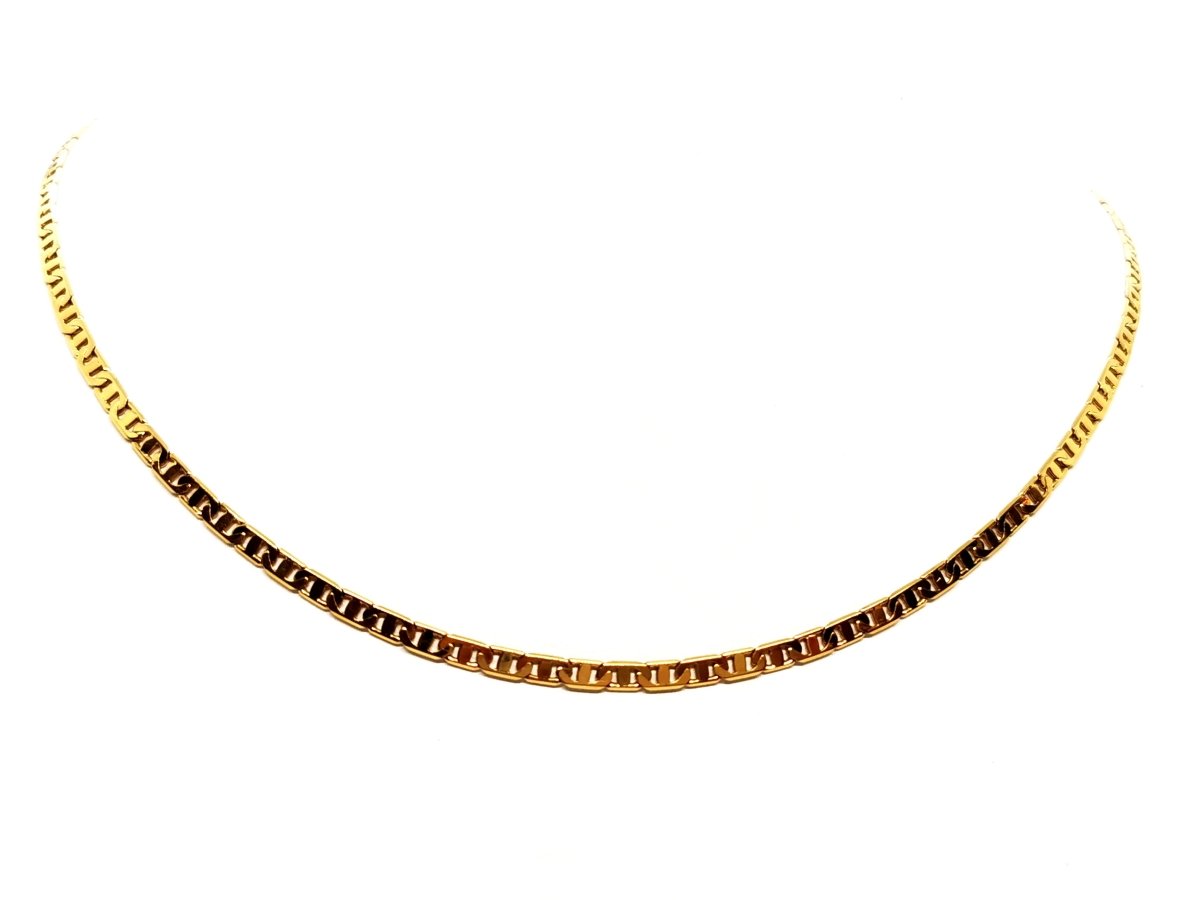 Collier Maille marine Or jaune - Castafiore