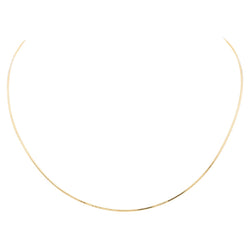 Collier maille miroir en or jaune - Castafiore