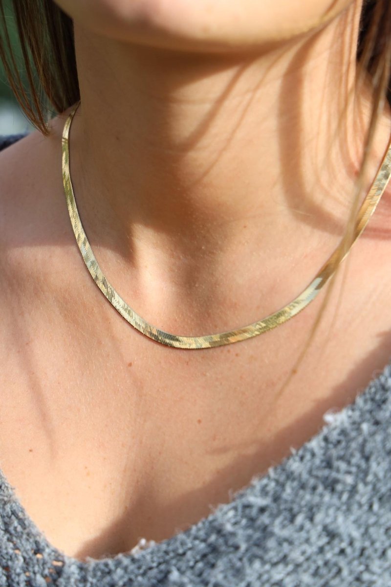 Collier Maille miroir Or jaune - Castafiore