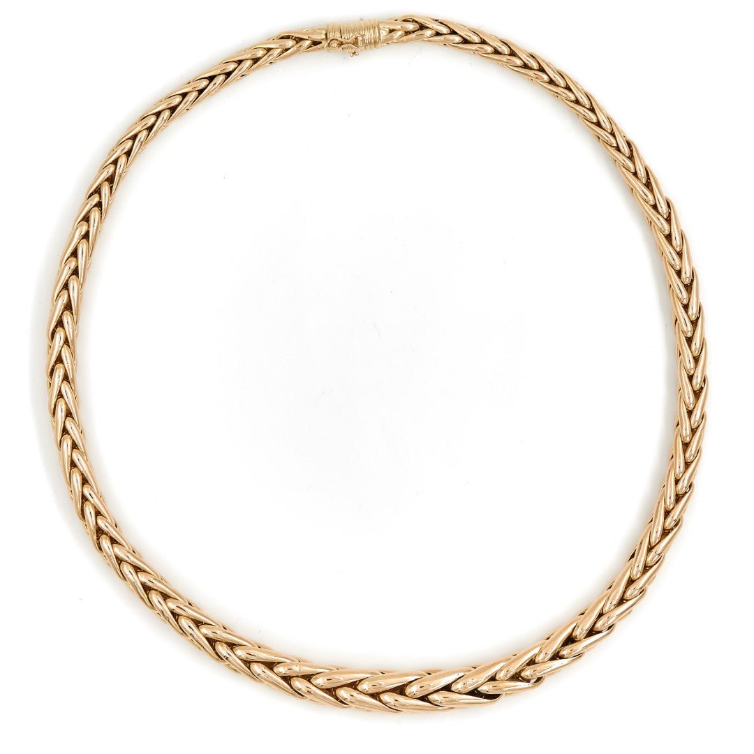 Collier Maille palmier en or jaune - Castafiore