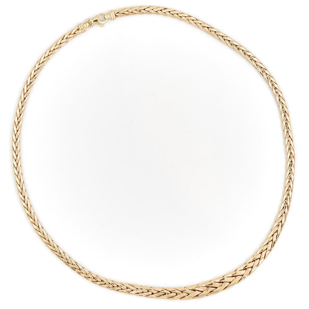 Collier Maille palmier en or jaune - Castafiore