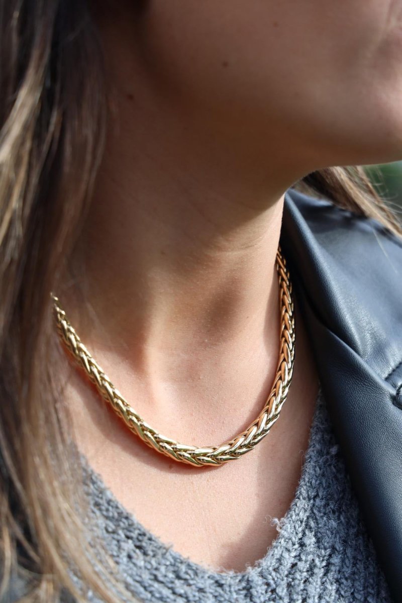 Collier Maille palmier en or jaune - Castafiore