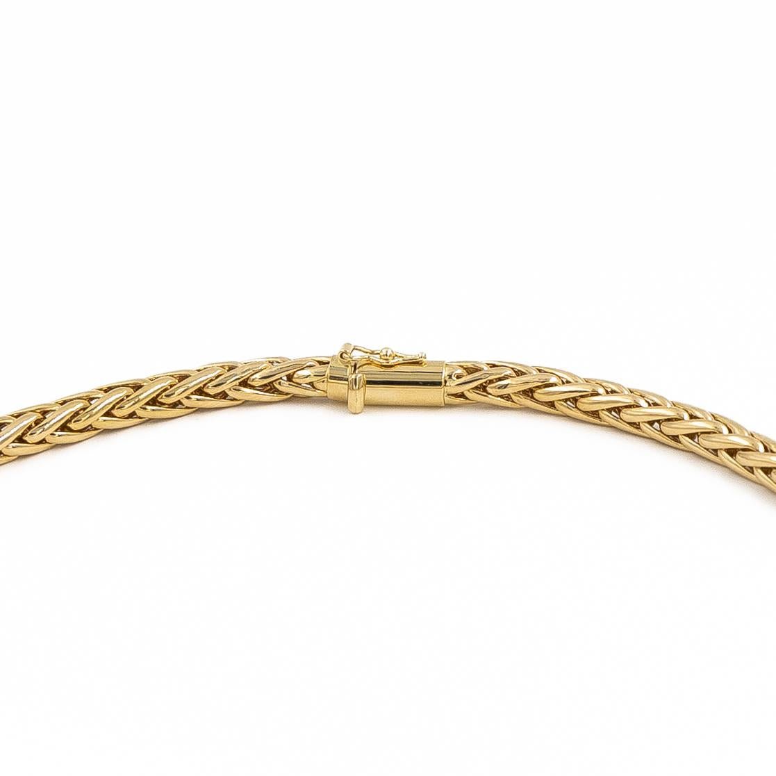 Collier Maille palmier en or jaune - Castafiore