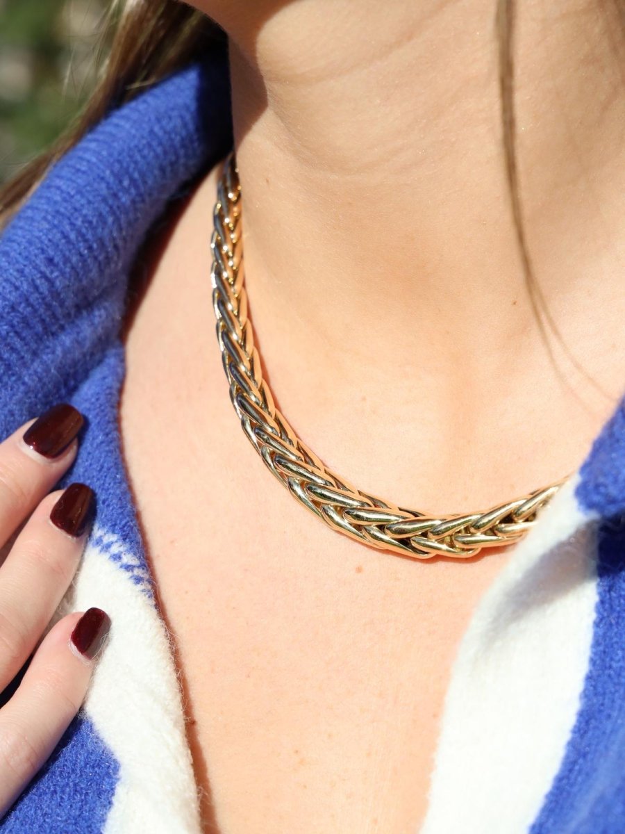 Collier Maille palmier en or jaune - Castafiore