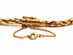 Collier Maille palmier en or rose - Castafiore