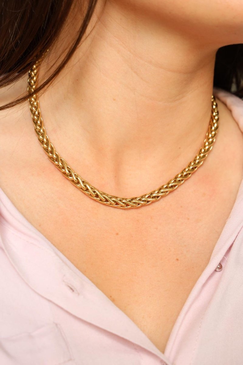 Collier Maille palmier Or jaune - Castafiore