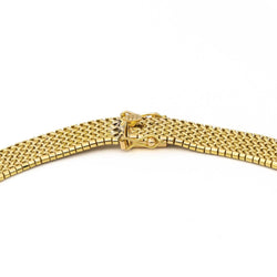 Collier Maille polonaise en or jaune - Castafiore