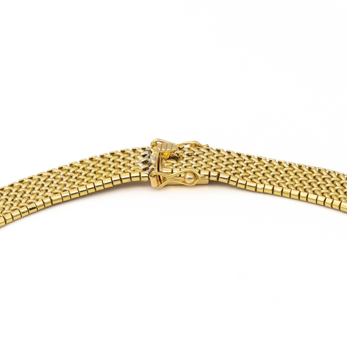 Collier Maille polonaise en or jaune - Castafiore