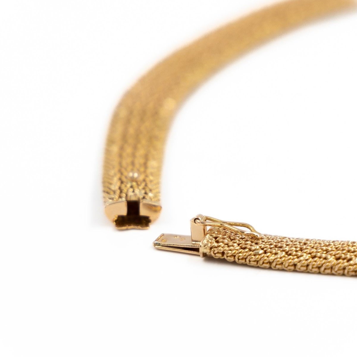 Collier Maille polonaise en or jaune - Castafiore