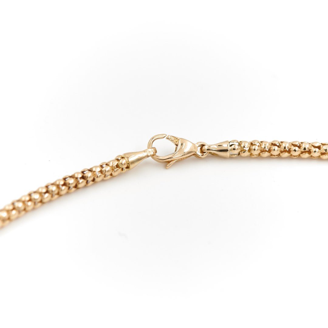 Collier Maille pop-corn Or jaune - Castafiore