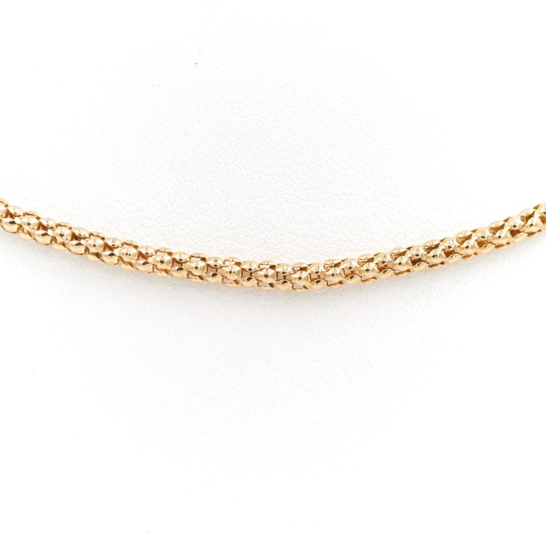 Collier Maille pop-corn Or jaune - Castafiore