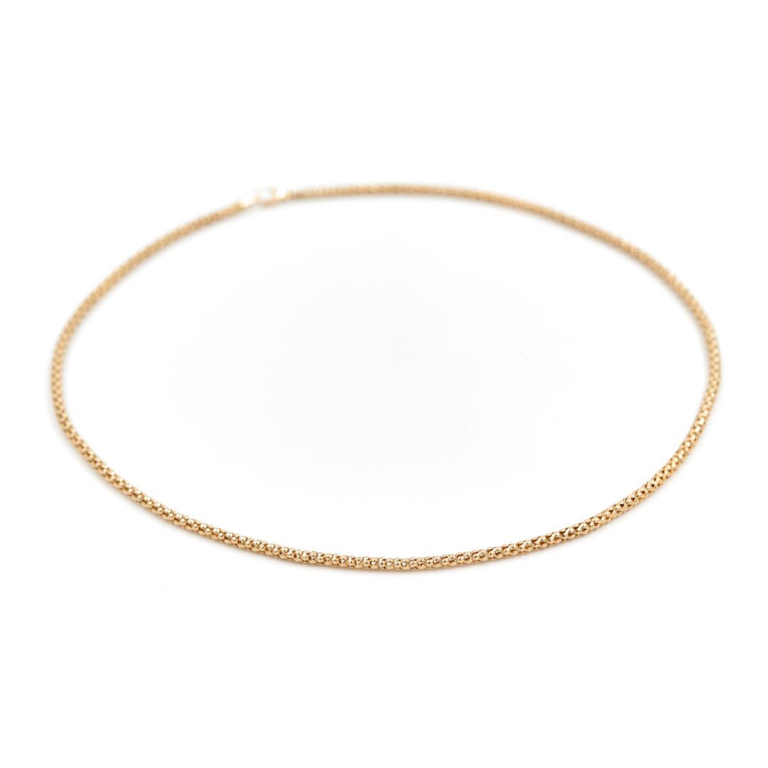 Collier Maille pop-corn Or jaune - Castafiore