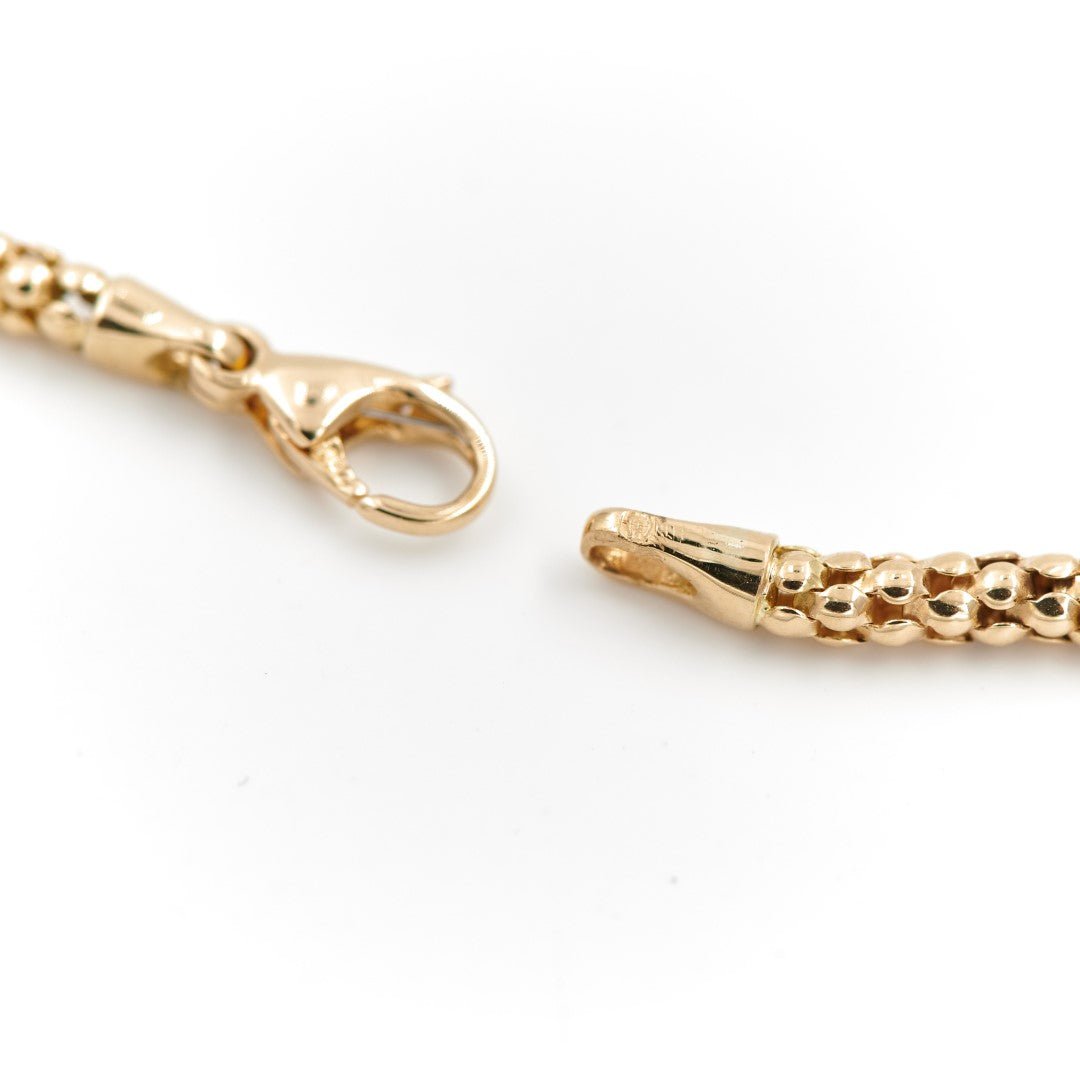 Collier Maille pop-corn Or jaune - Castafiore