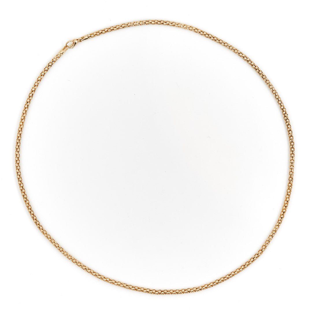 Collier Maille pop-corn Or jaune - Castafiore