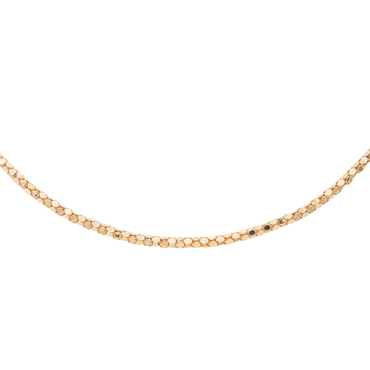 Collier Maille pop corn Or rose - Castafiore