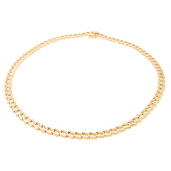 Collier Maille souple CARTIER en or jaune - Castafiore
