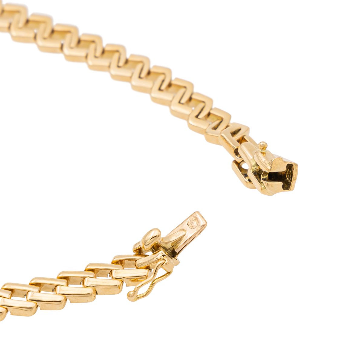 Collier Maille souple CARTIER en or jaune - Castafiore