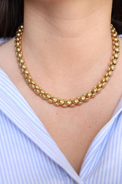 Collier Maille souple en or jaune - Castafiore