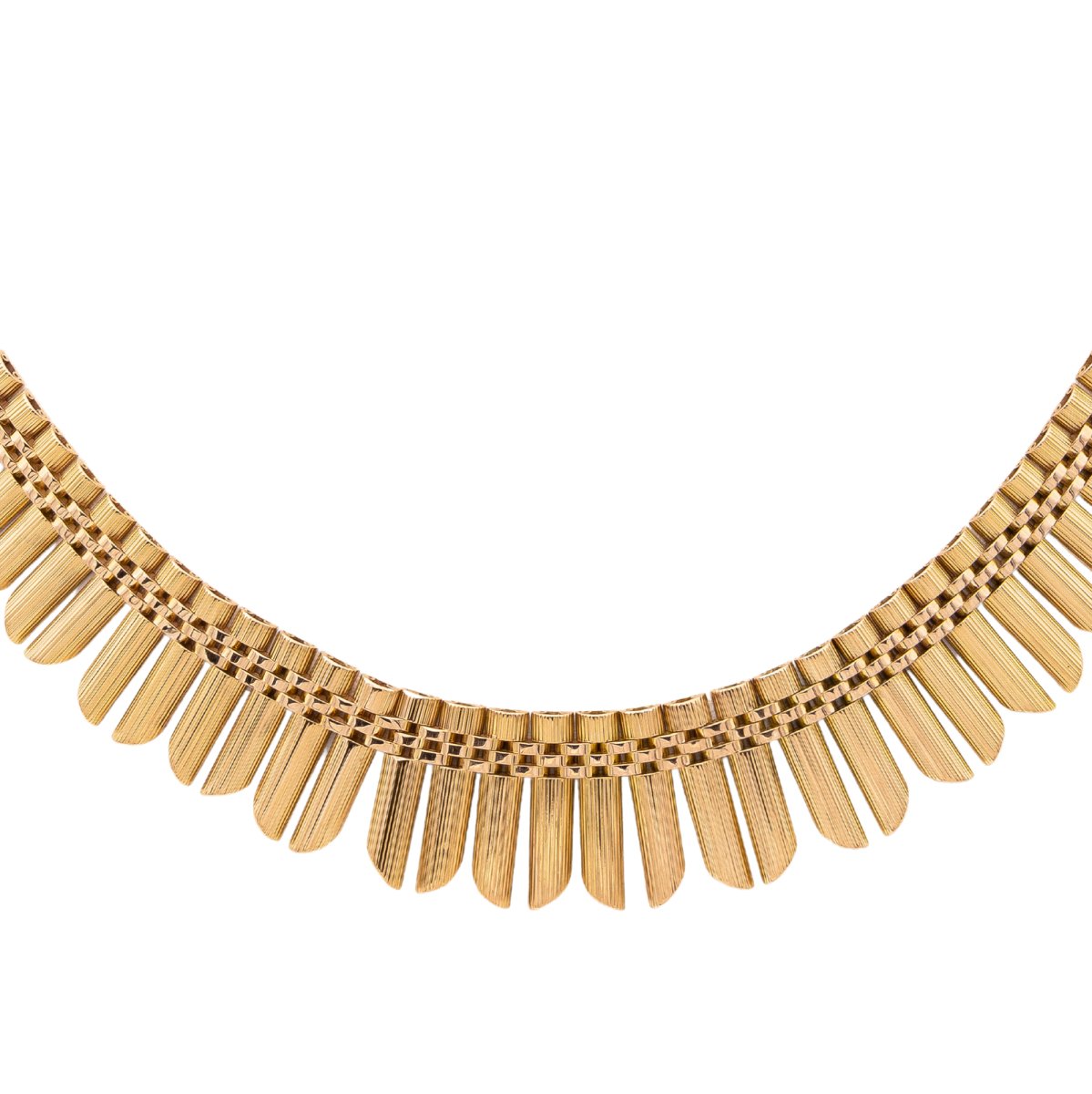 Collier Maille souple en or jaune - Castafiore